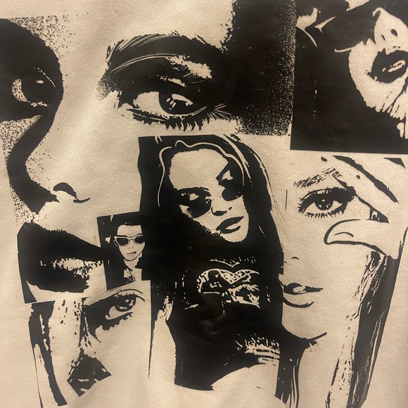 SHEIN Off-White Teen Hoodie - Picture 3 of 5